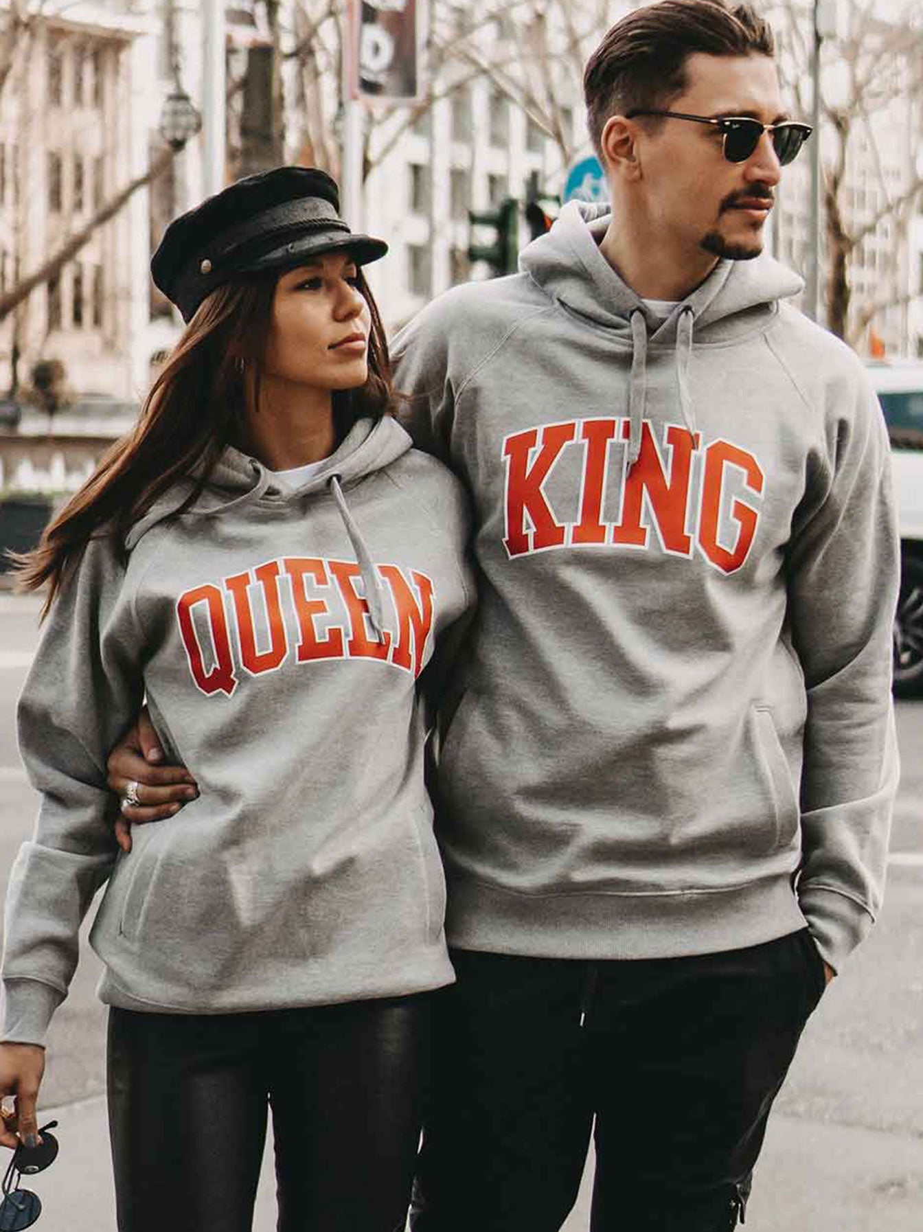 King & Queen 01 Hoodie – Hamburger Hänger