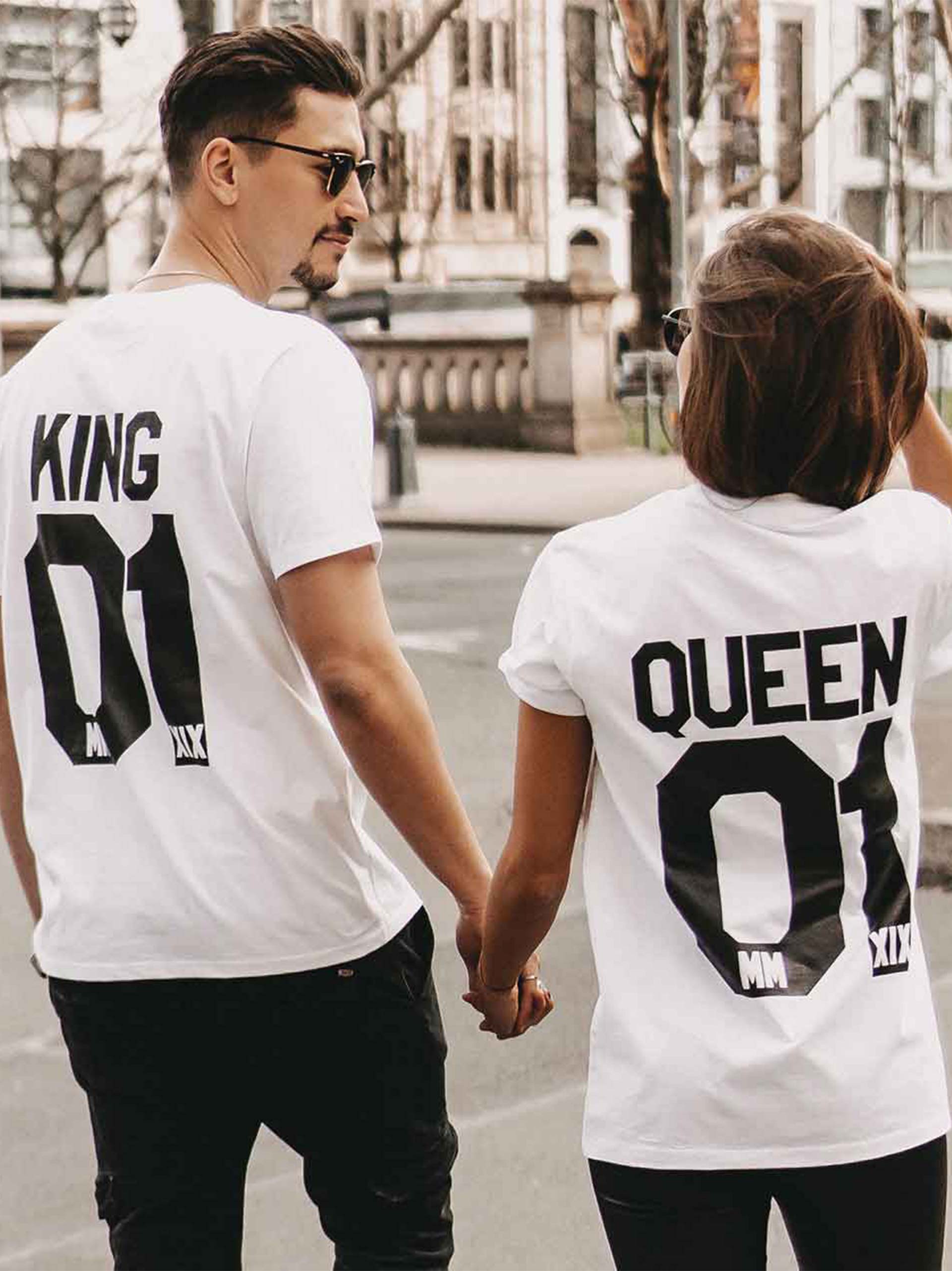 King & Queen 01 T-Shirt – Hamburger Hänger